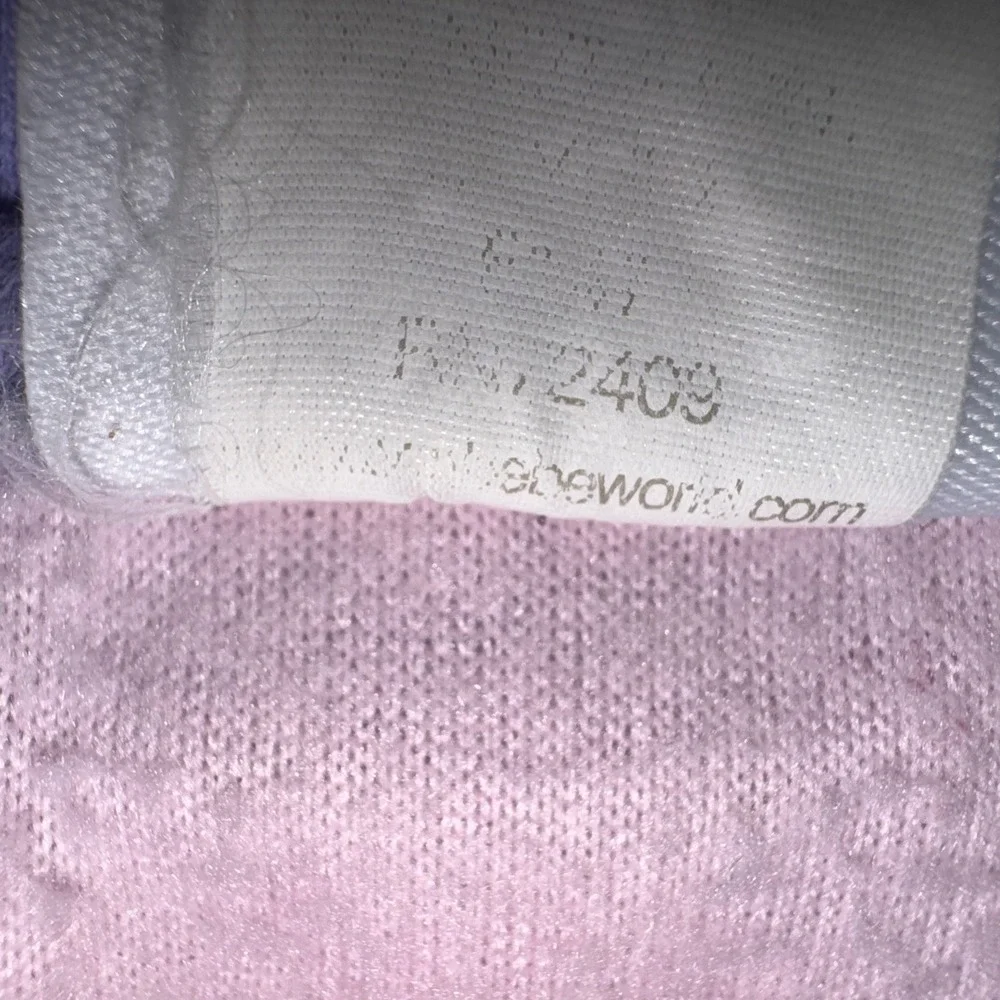Bon Bebe Sleeper Baby Girl One Size Pink Purple Vintage Y2K Fleece